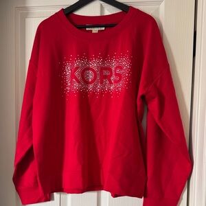 Michael Kors Red Sweatshirt